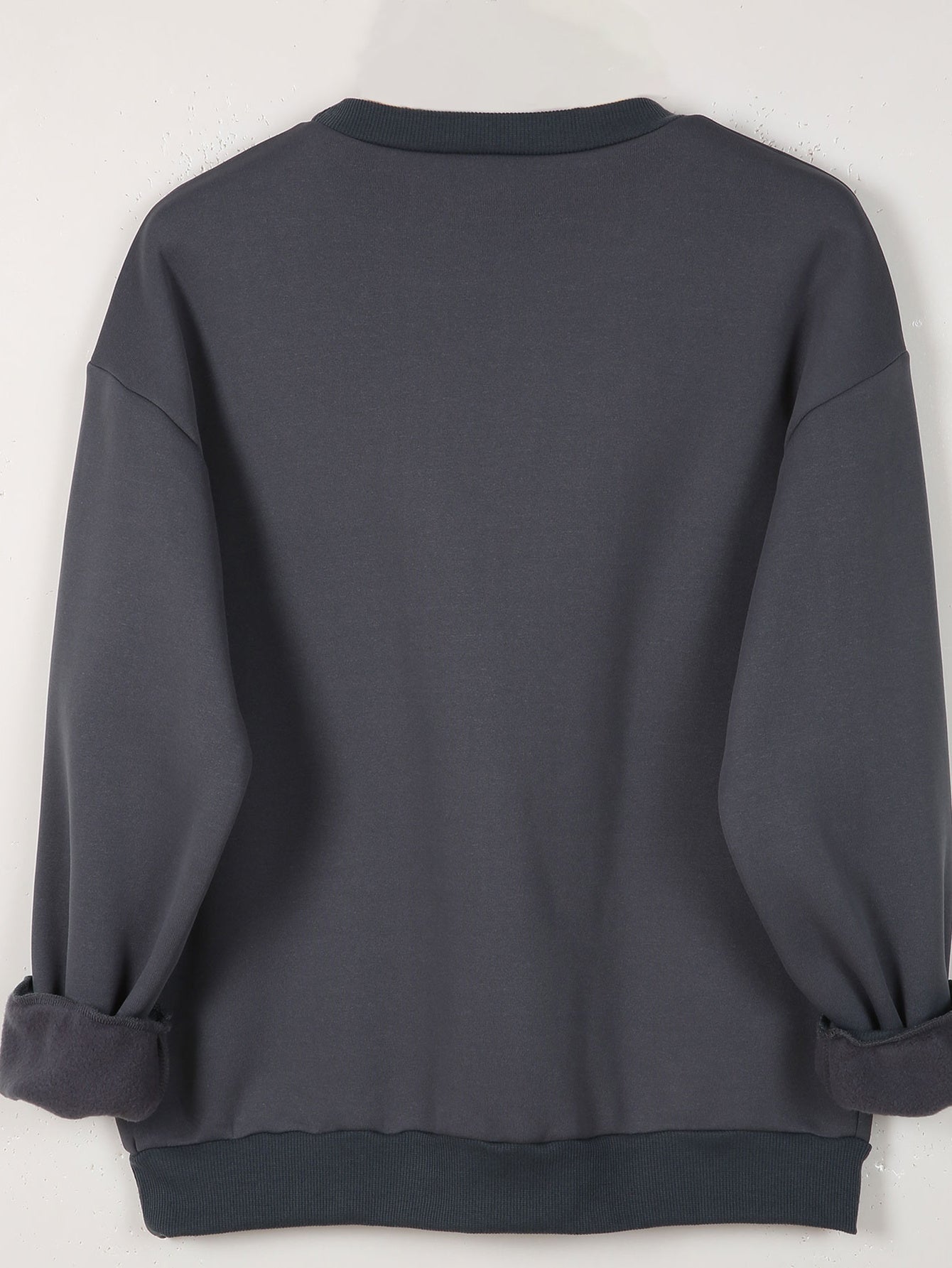 Women Sweater with Heart Motif and Relaxed Fit