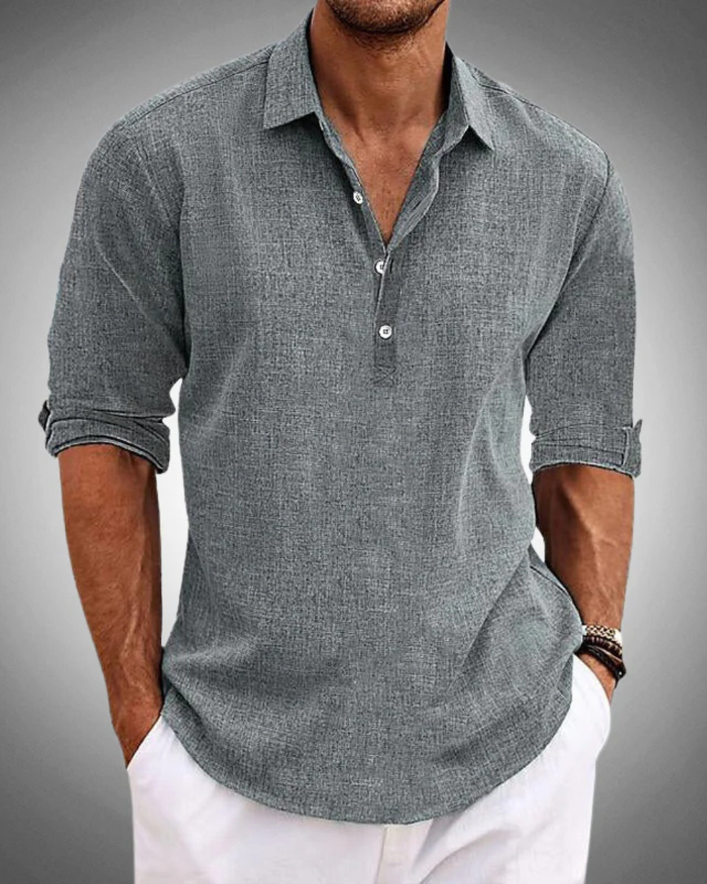 Elegant classic Sabbio cotton shirt for stylish everyday wear