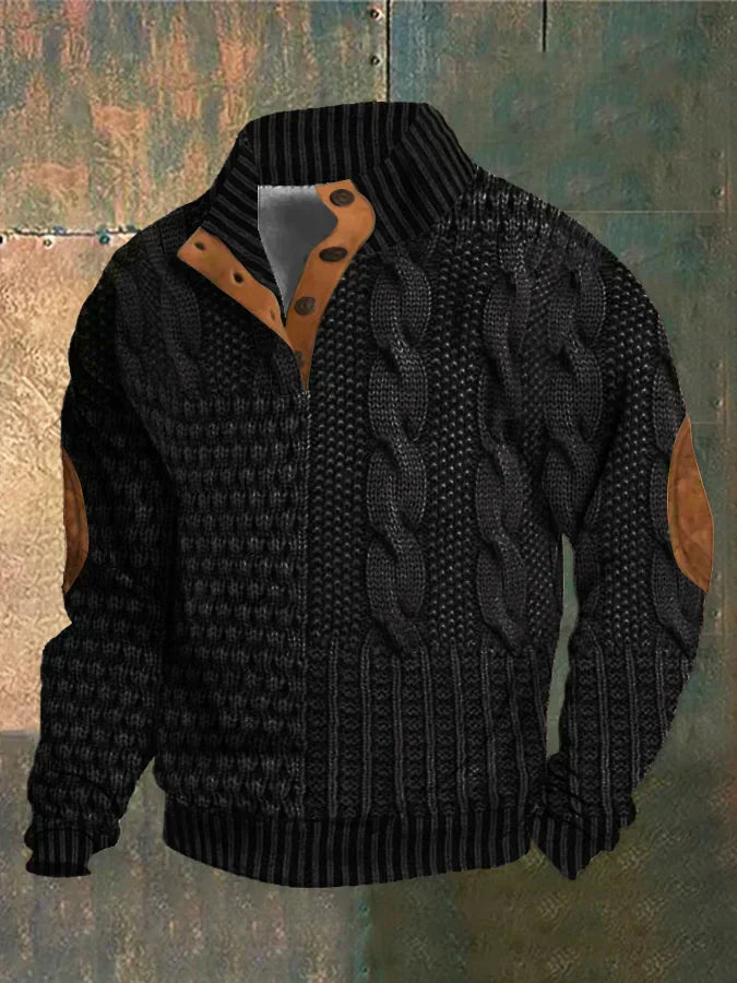 Nick | Stylish Patterned Warmth Stick Shirt ā Comfortable and Elegant for Cold Days