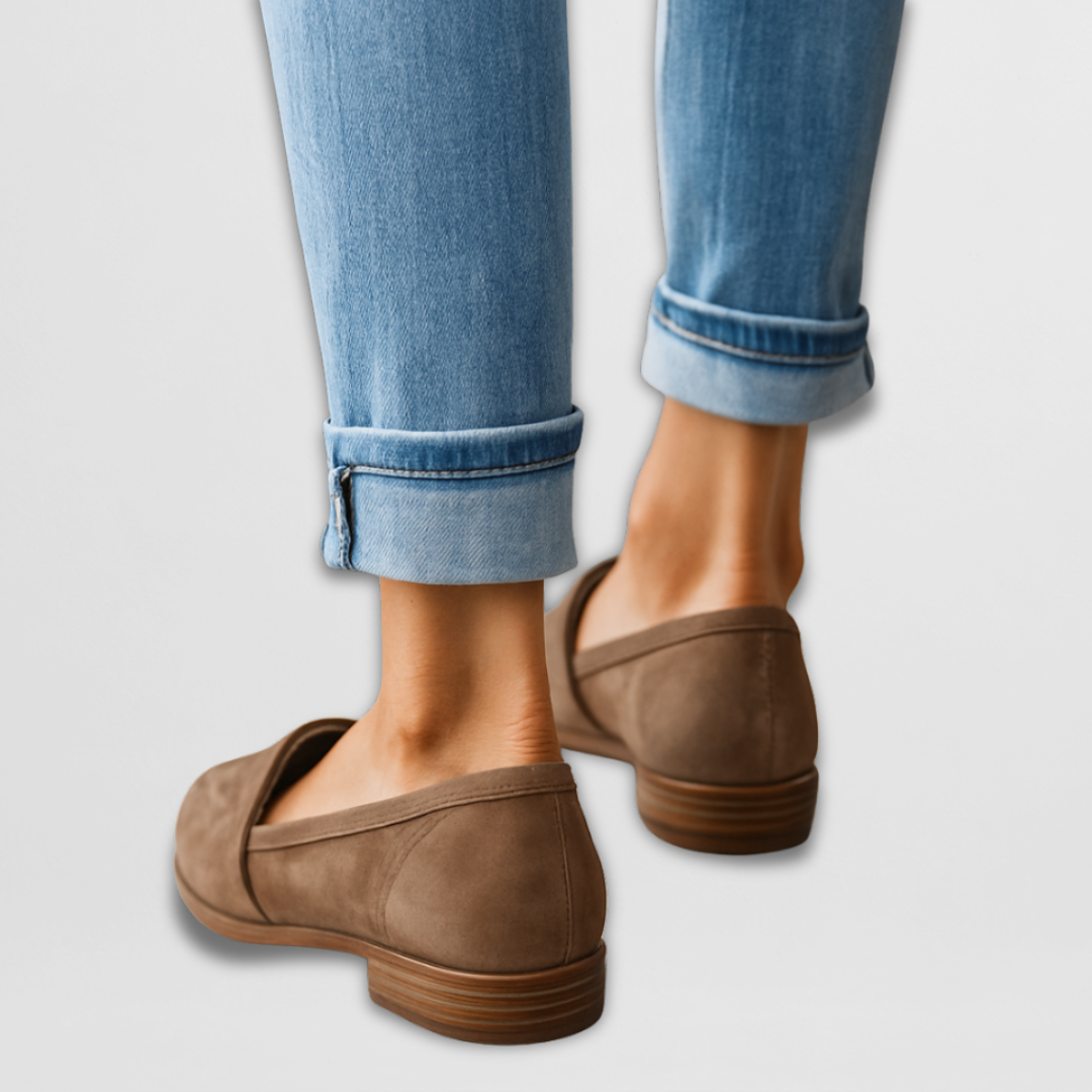 Nadia - Stylish Suede Moccasins for a Modern and Elegant Look