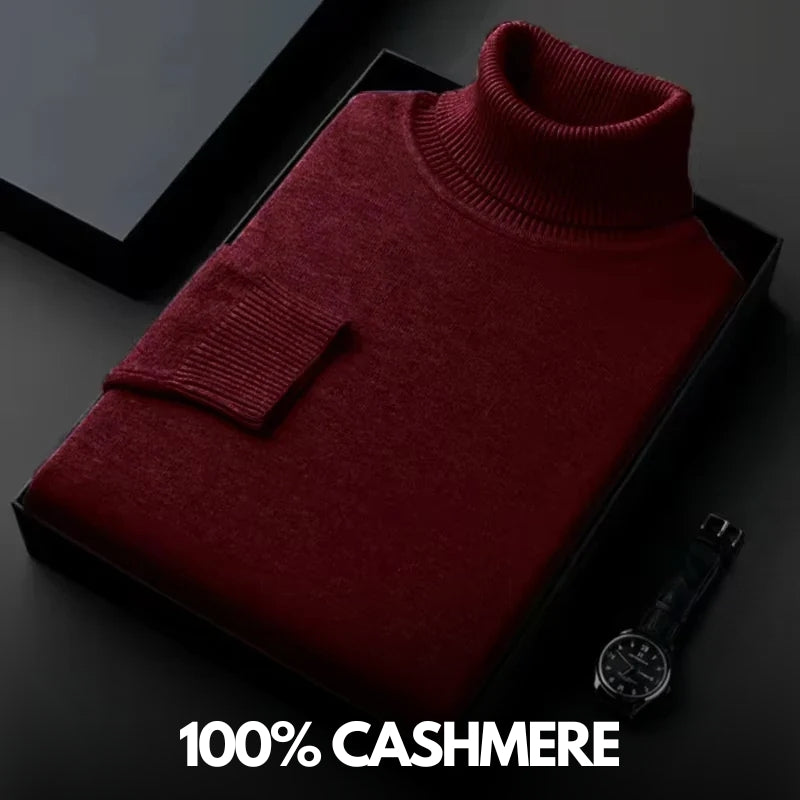 Luxury Fine Knit Cashmere Sweater by Franco for Unmatched Comfort