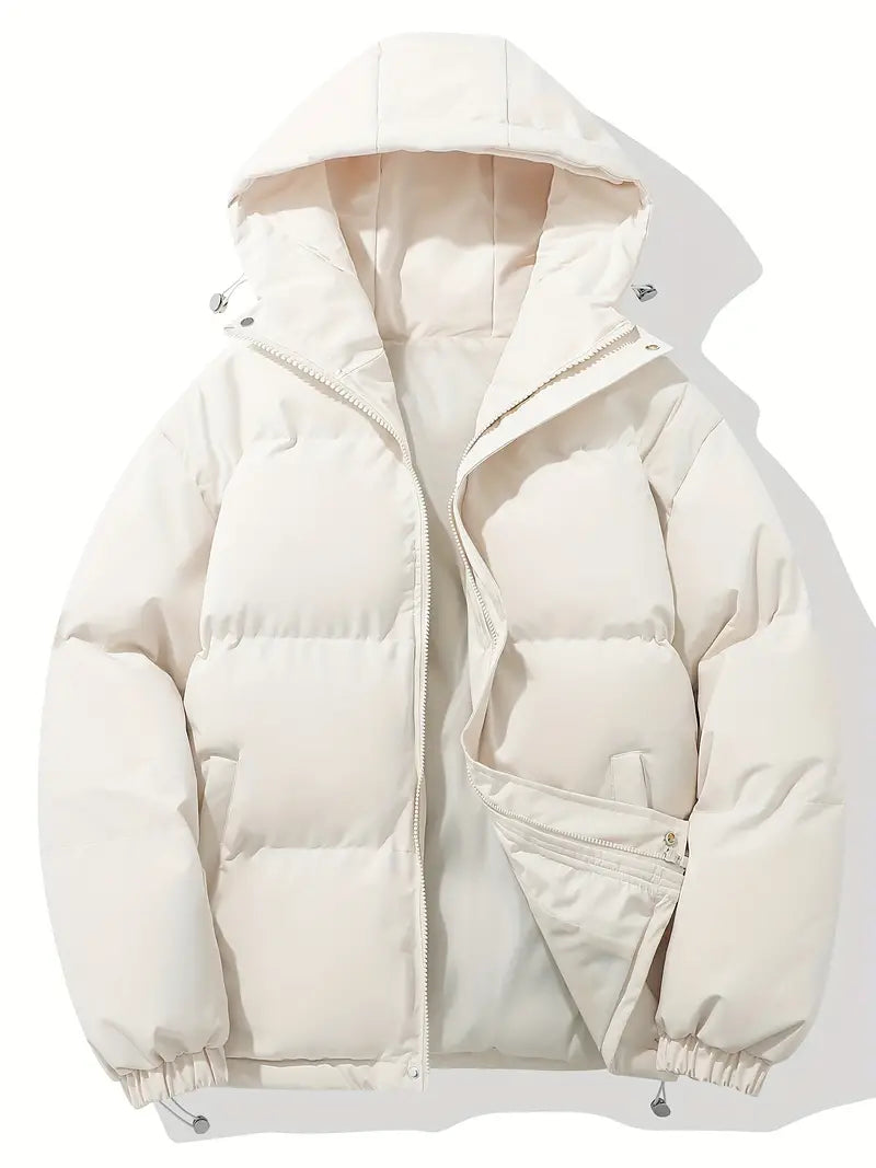 Women's Winter Hooded Padded Quilted Jacket