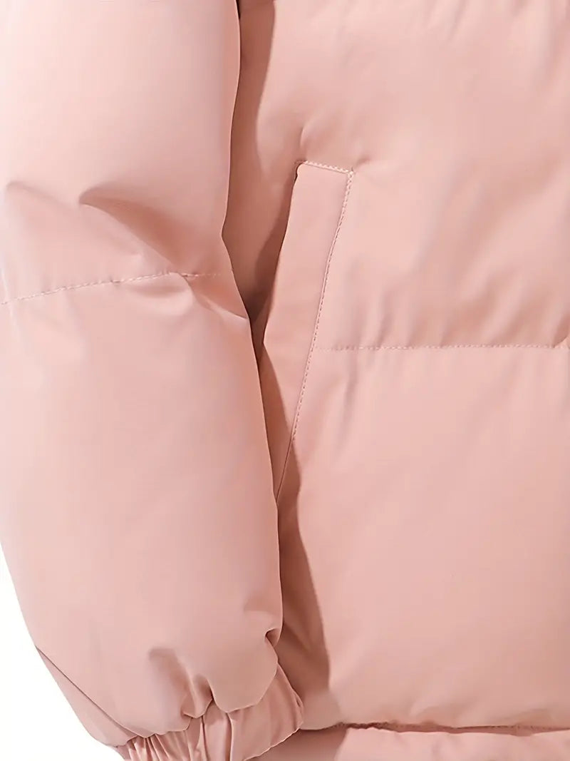 Women's Winter Hooded Padded Quilted Jacket