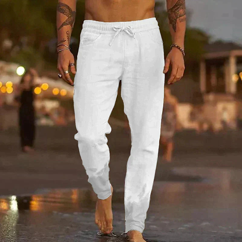 CoastLine™ | Men’s Relaxed Linen Beach Pants