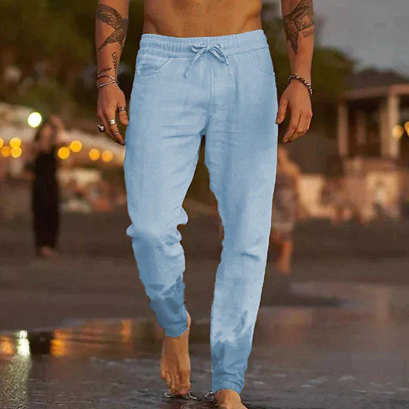 CoastLine™ | Men’s Relaxed Linen Beach Pants