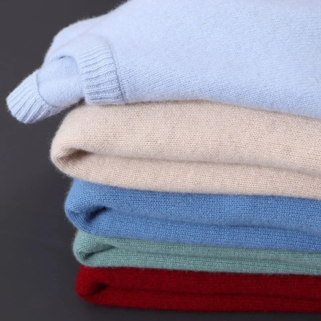 Luxurious Thierry Cashmere Crew Neck Sweater for Ultimate Style and Timeless Comfort
