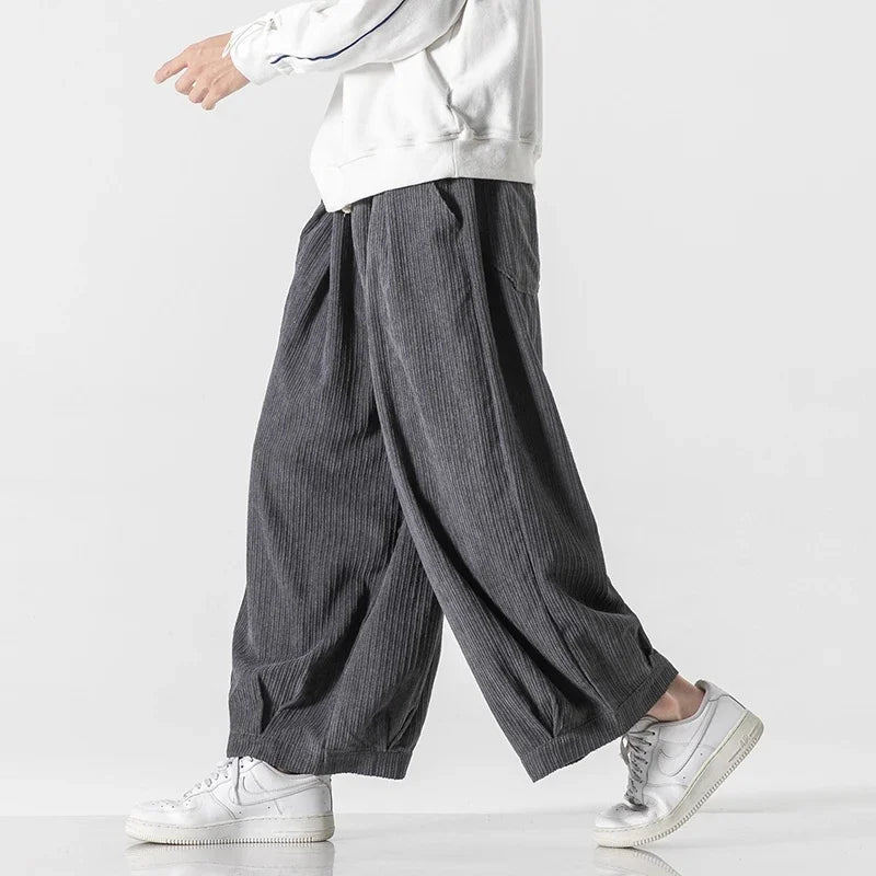 Enso Velvet Corduroy Pants for an Elegant and Comfortable Style