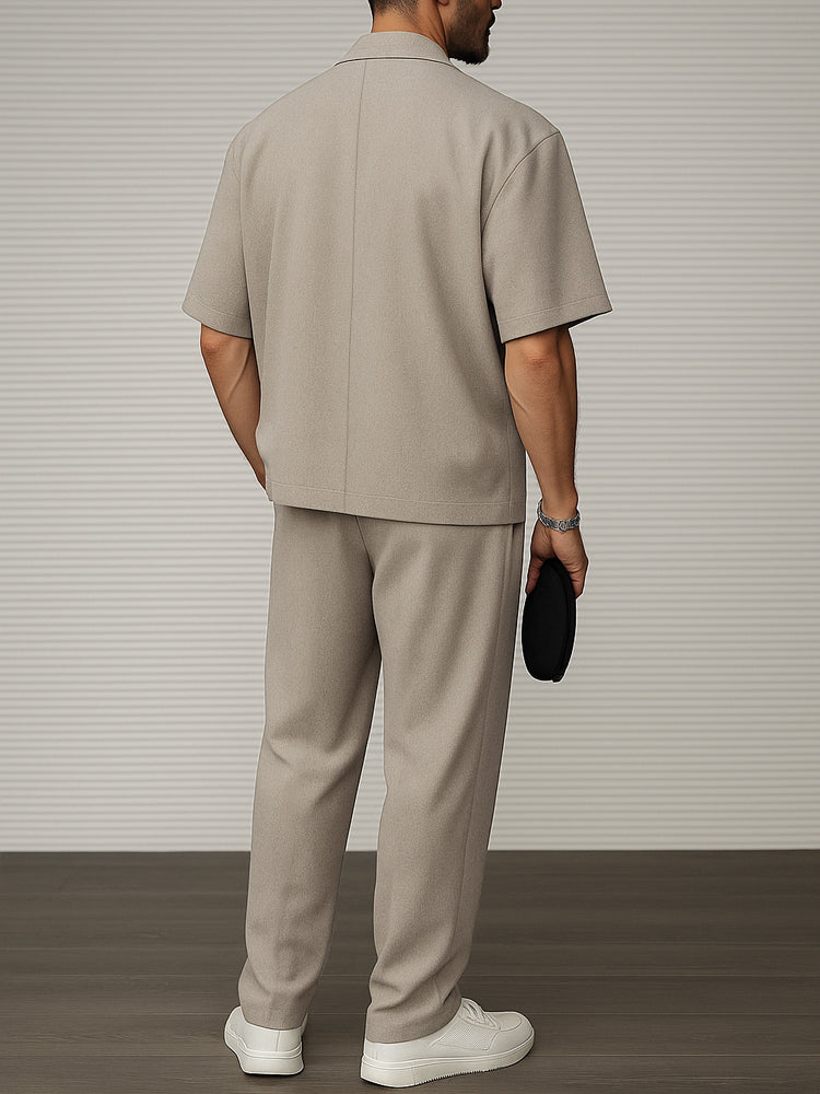 Casual Elegant Set with Blazer and Pants for a Modern Style