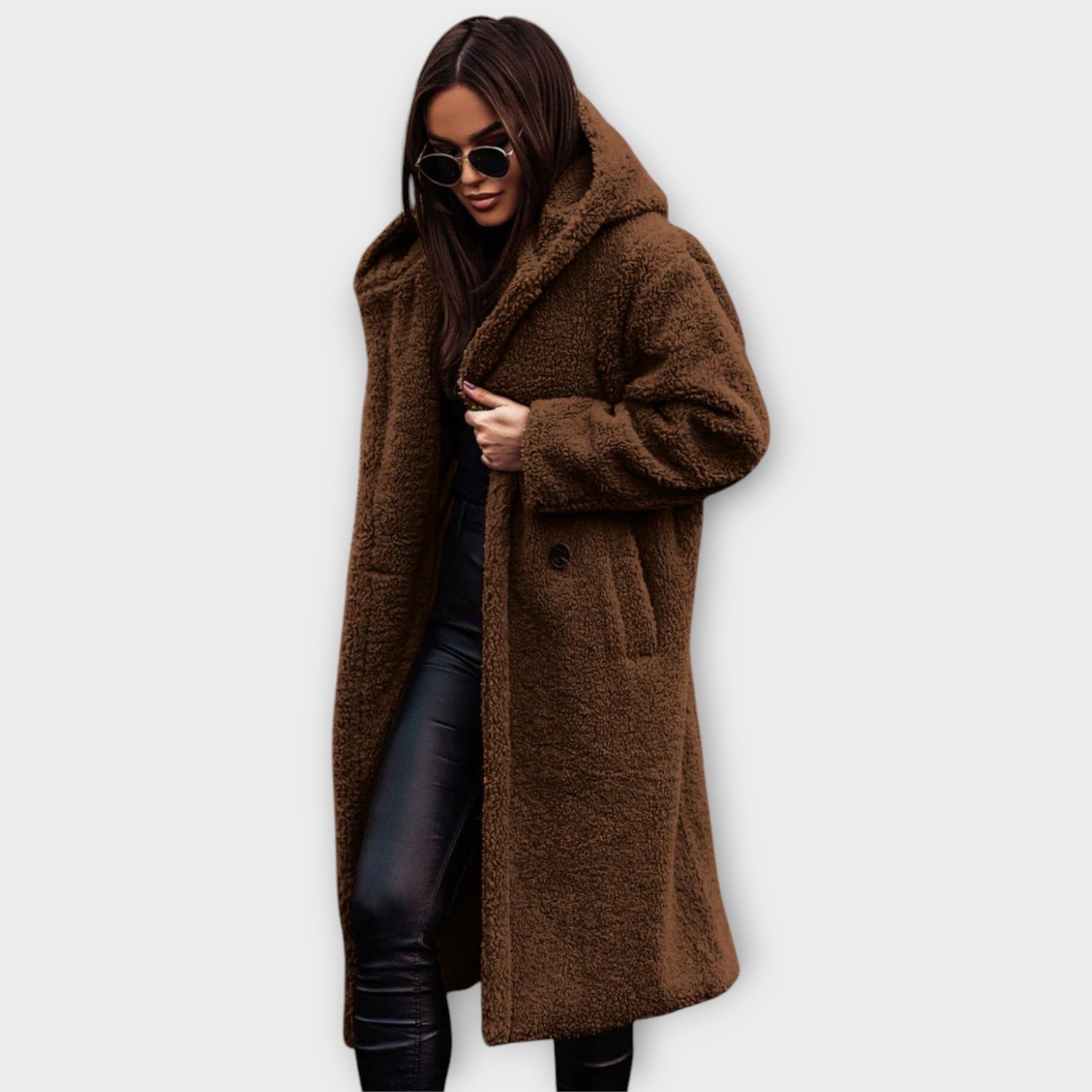 Amelia™ | Cozy Warm and Stylish Winter Jacket with Hood for Comfortable Winter Days
