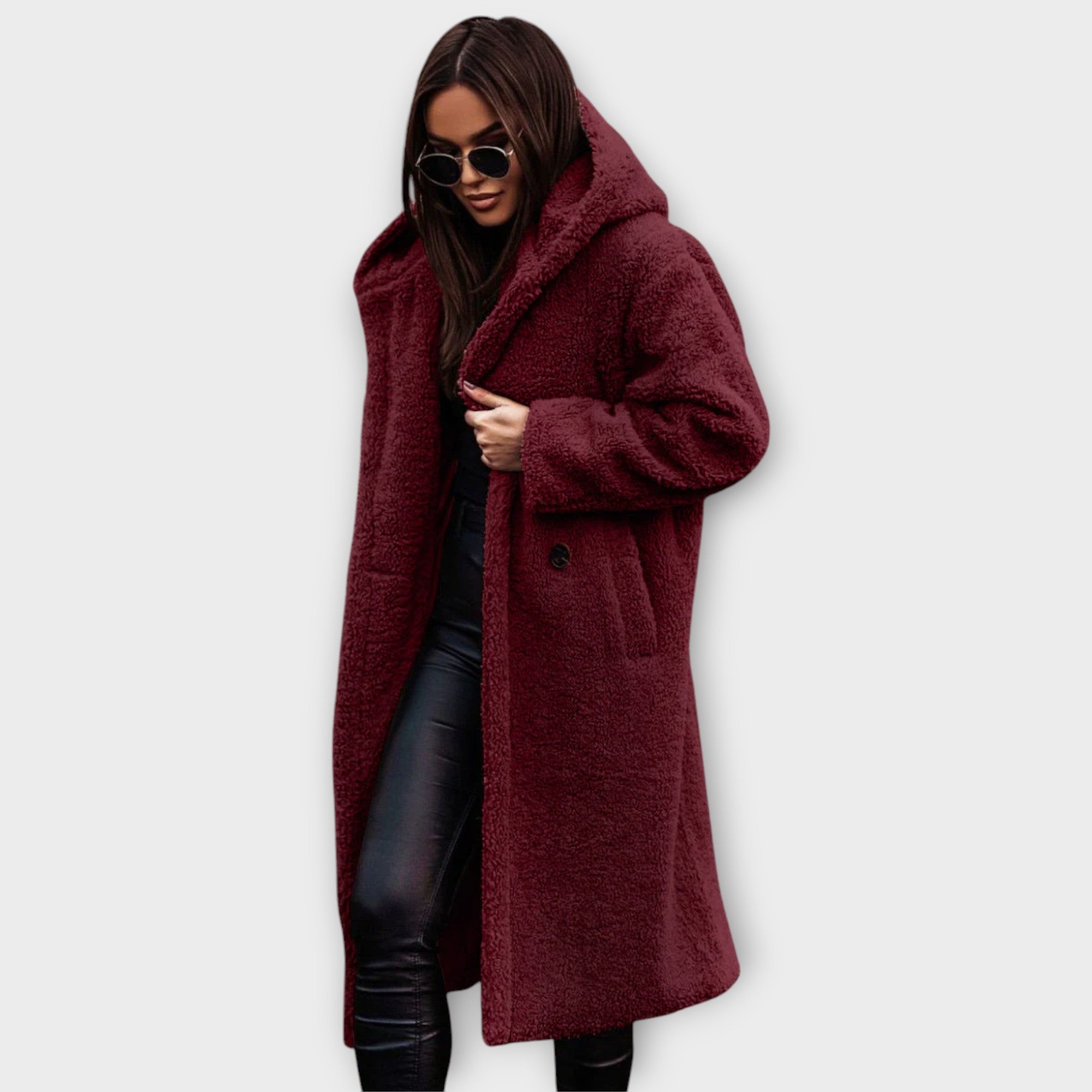 Amelia™ | Cozy Warm and Stylish Winter Jacket with Hood for Comfortable Winter Days