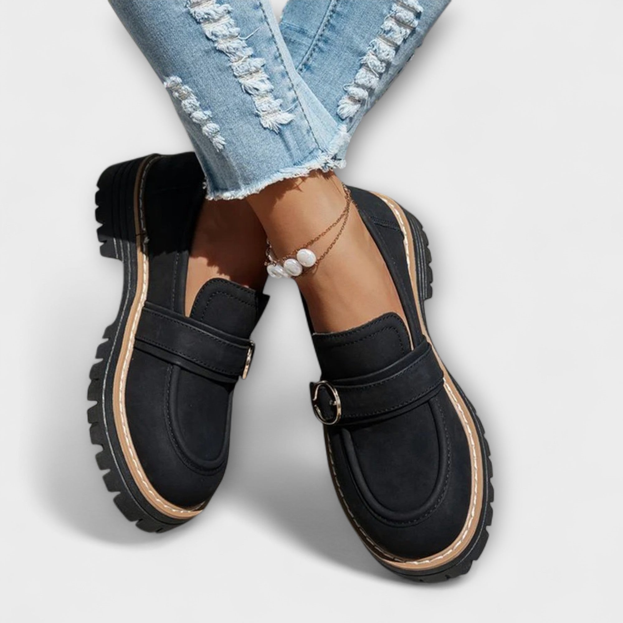 Lora – Stylish, lightweight loafers with a rounded toe for unmatched comfort