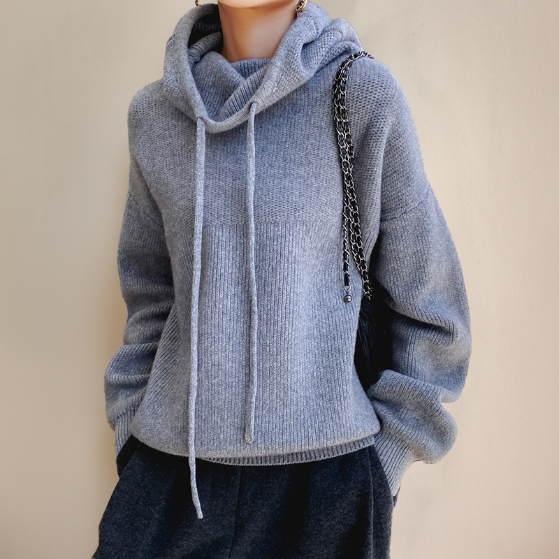 Women's Ultra-Soft Plush Hoodie with Loose Fit