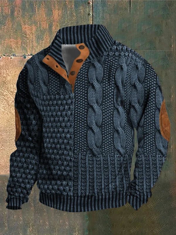 Heiko | Fashionable Printed Warm Sweater for Cozy Days