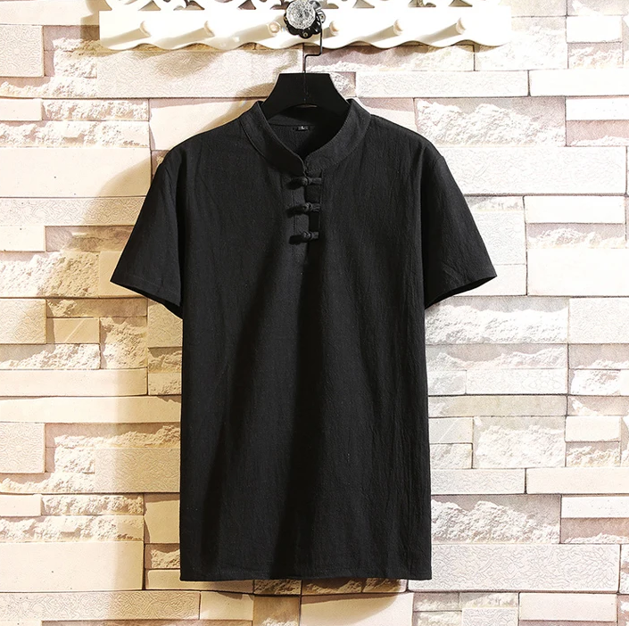 Men's Summer Short Sleeve Shirt and Shorts Set
