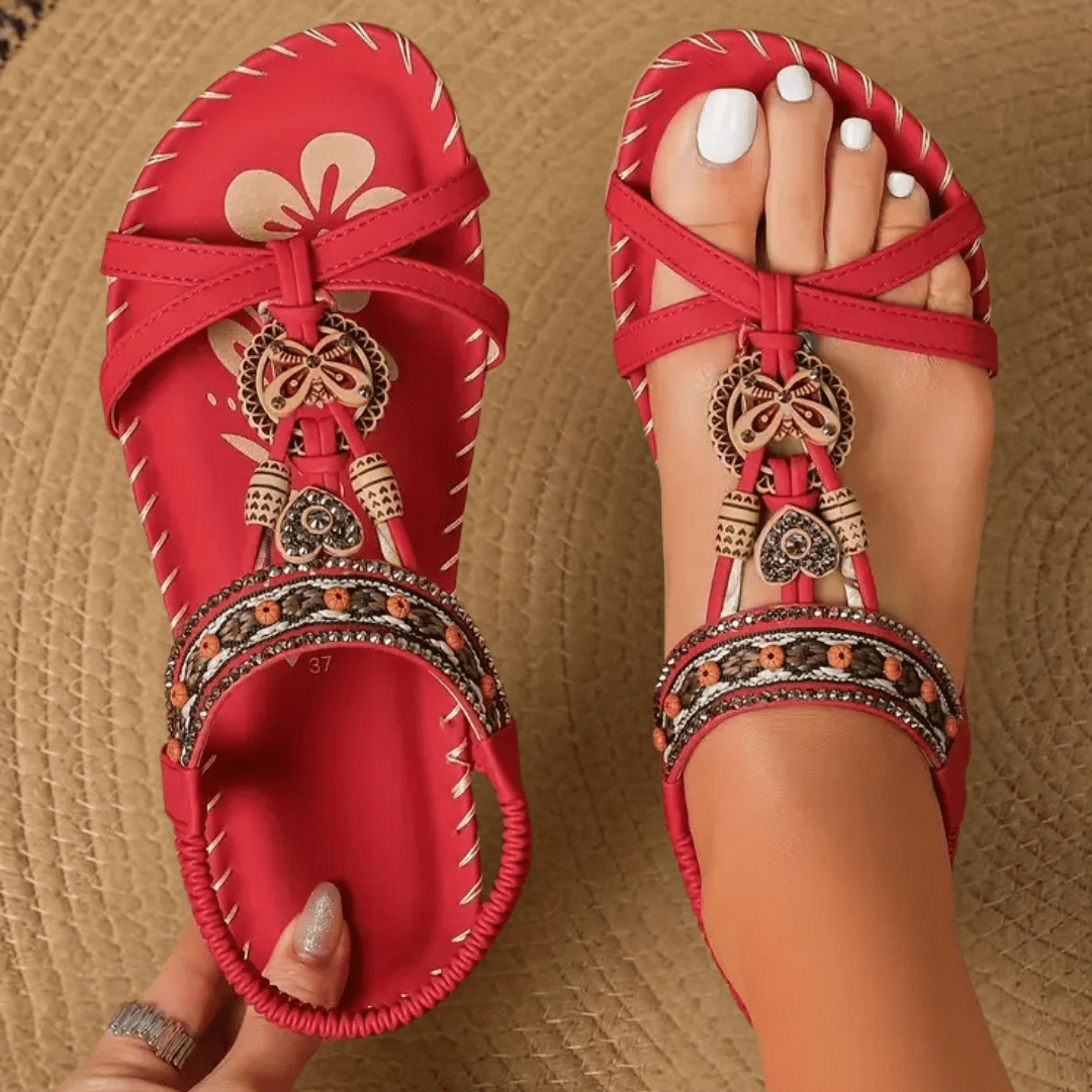 Sienna™ | Elegant Orthopedic Ibiza-Style Sandals for Maximum Comfort