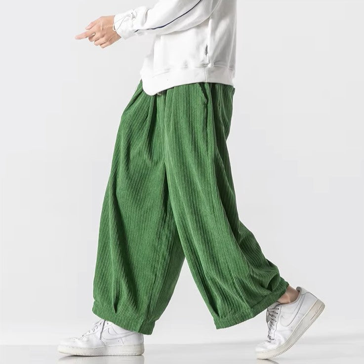 Enso Velvet Corduroy Pants for an Elegant and Comfortable Style