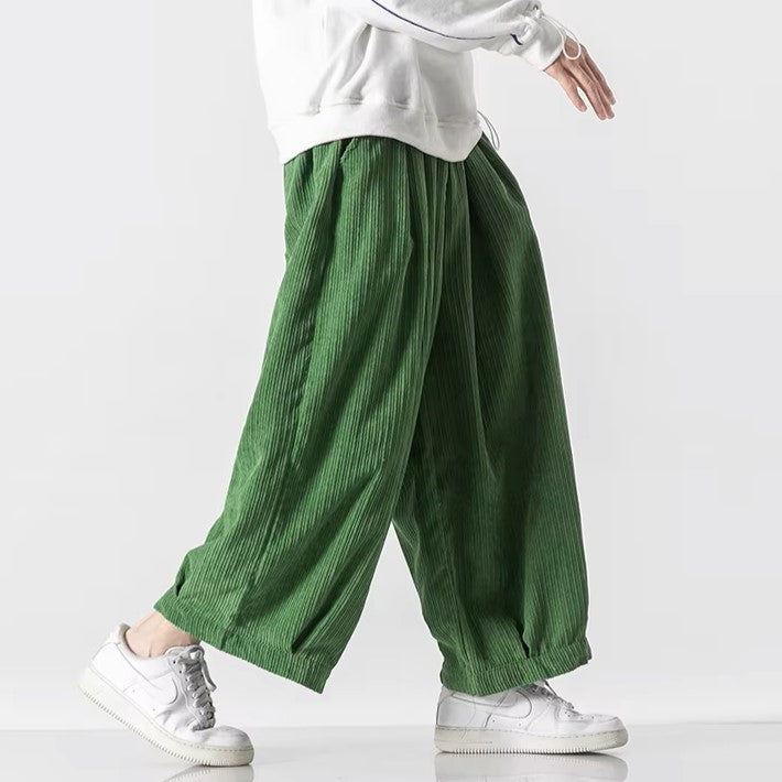 Enso Velvet Corduroy Pants for an Elegant and Comfortable Style