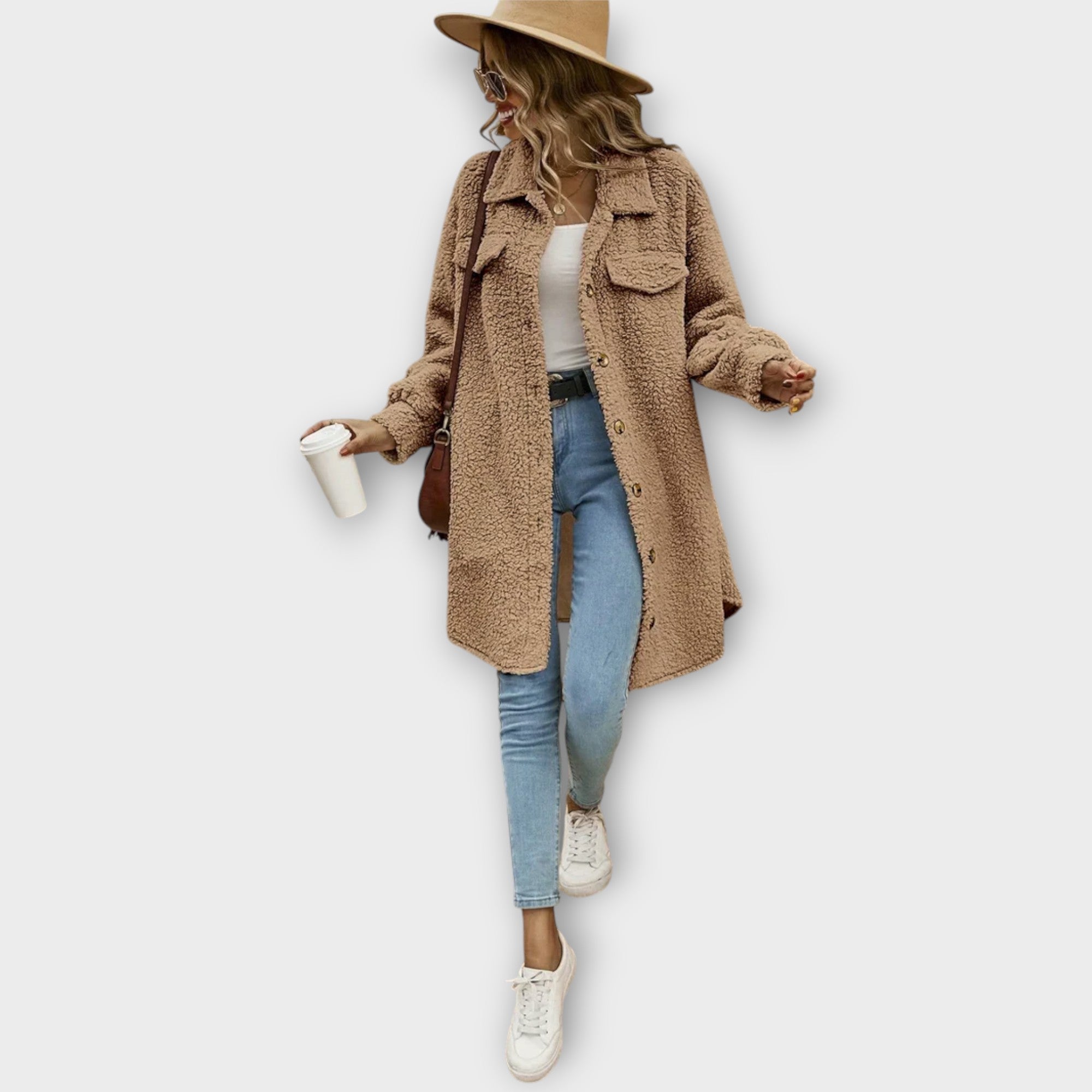 Julia™ | Ultra-soft, luxurious plush jacket for maximum comfort