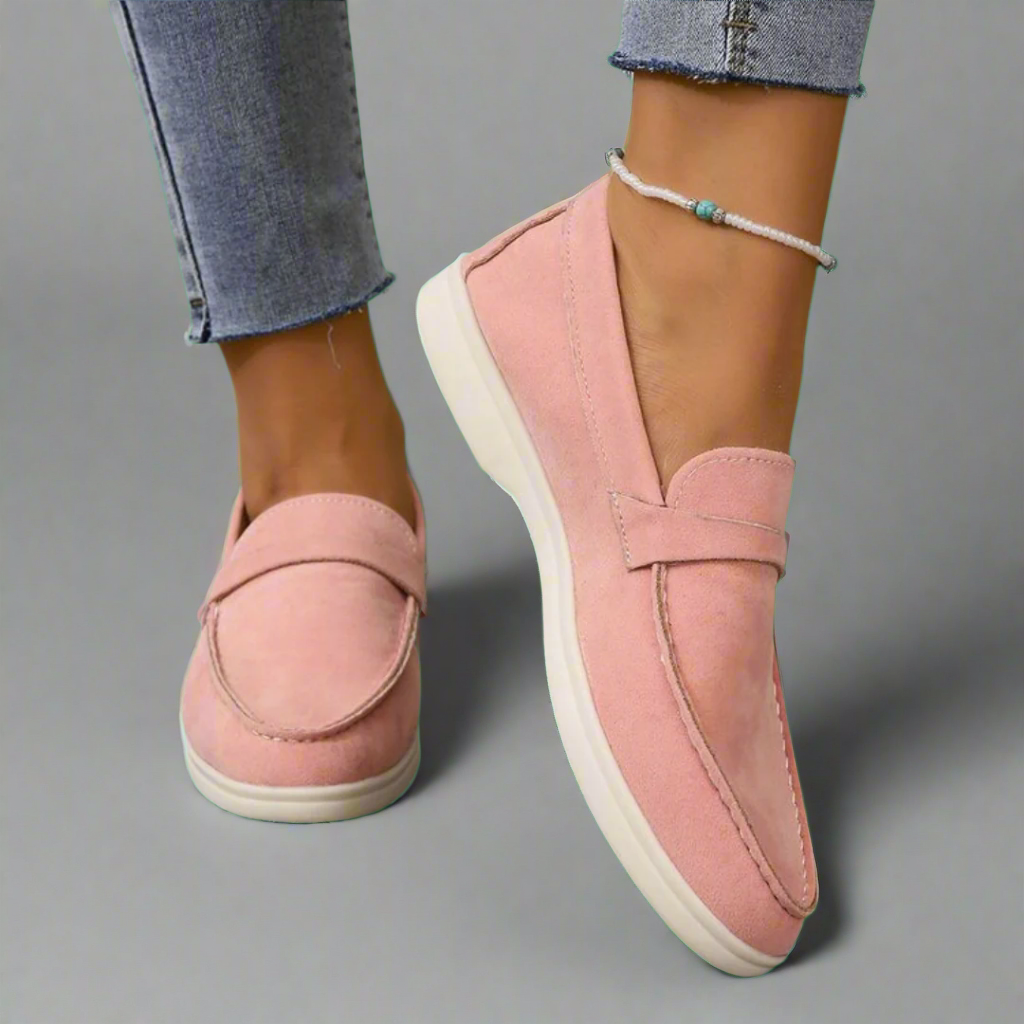 Women Loafers Slip-On with Flexible Sole