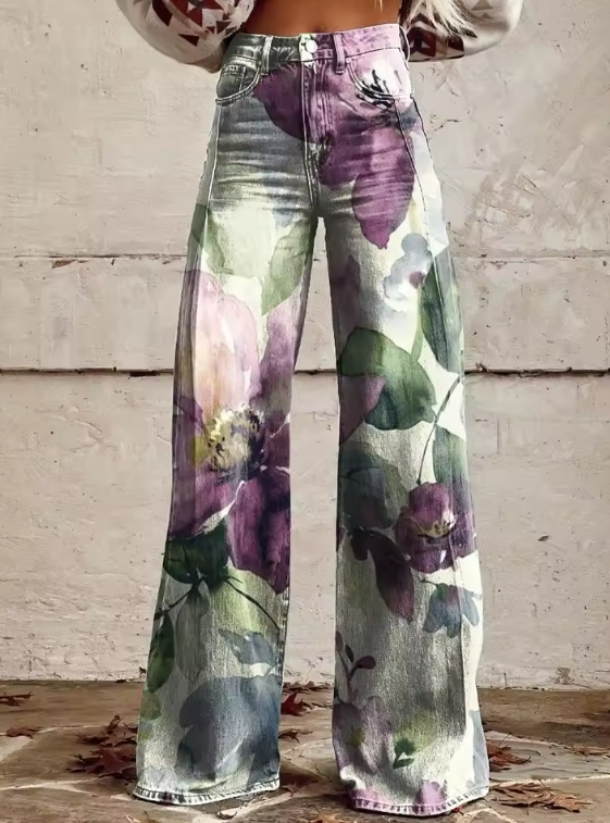 Alessia - Stylish Vintage Boho Pants for a Unique Look