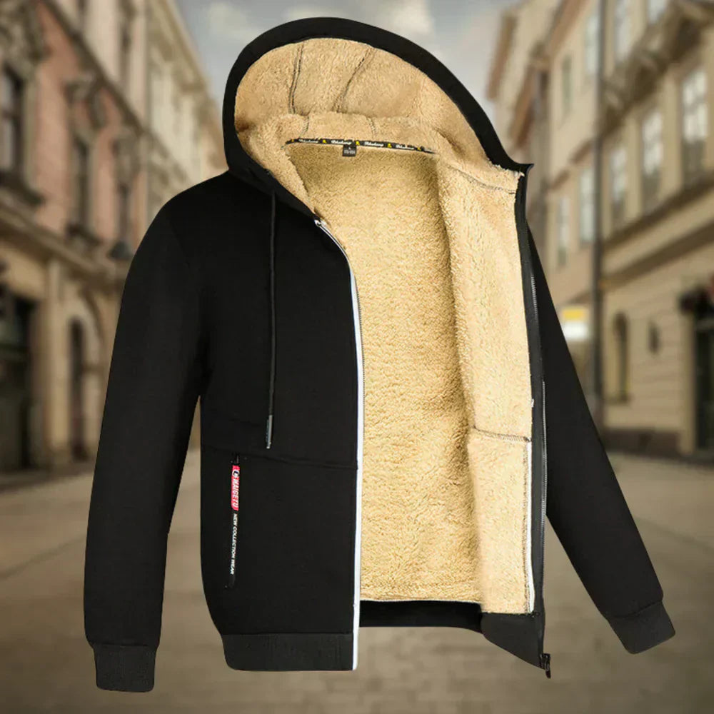 Remy™ Men's Fleece Hoodie – Ultimate Comfort and Trendy Look for Winter