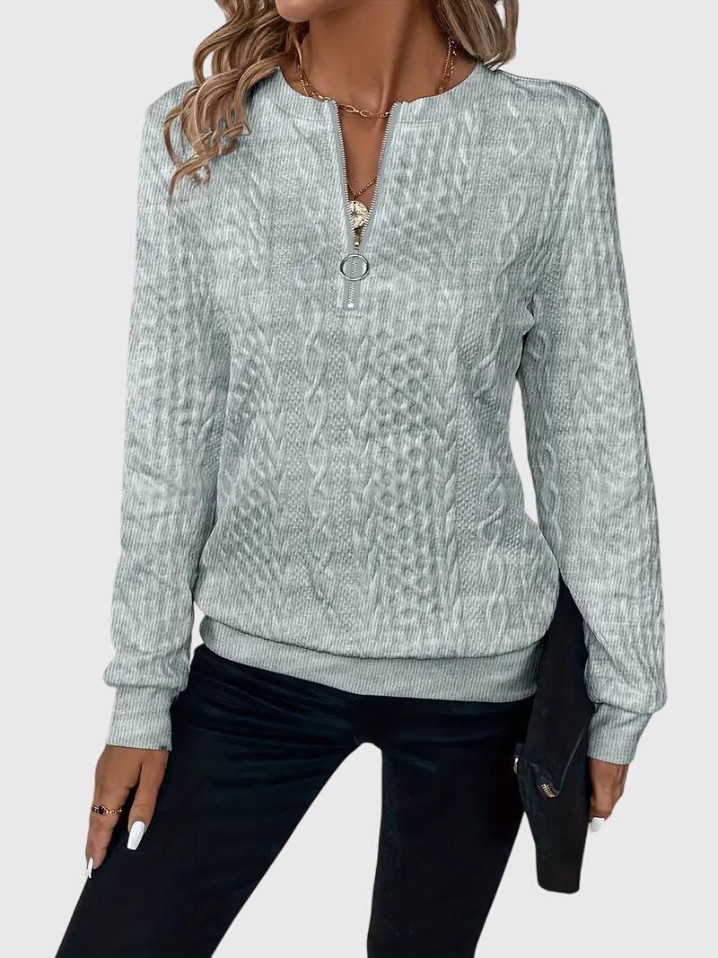 Nora™ | Elegant Textile Zipper for Stylish Comfort