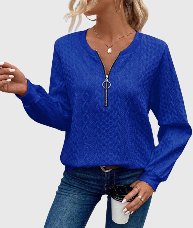 Nora™ | Elegant Textile Zipper for Stylish Comfort