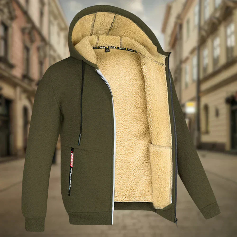 Remy™ Men's Fleece Hoodie – Ultimate Comfort and Trendy Look for Winter