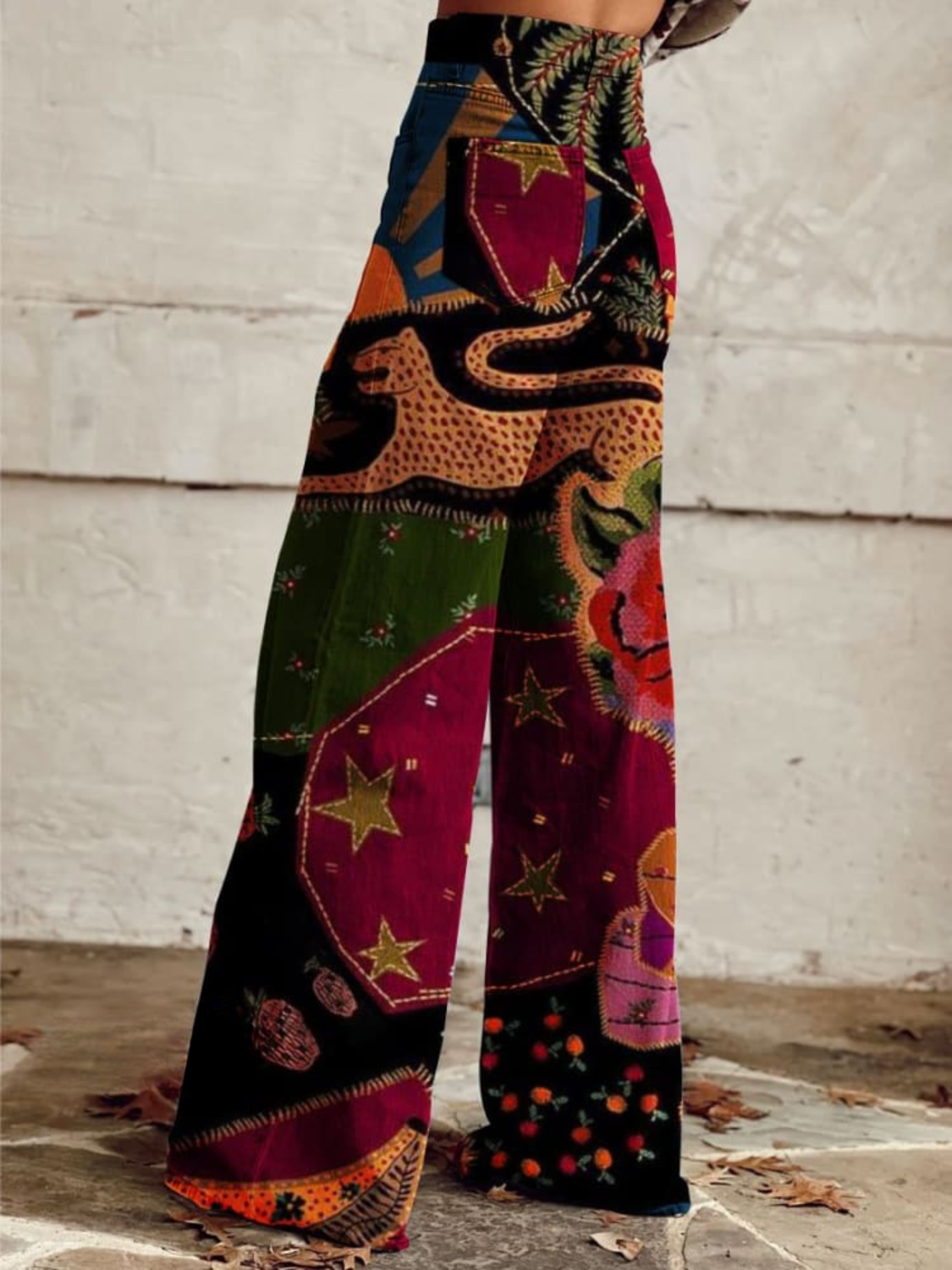 Léna - Chic Vintage Boho Pants for a Timeless and Trendy Look