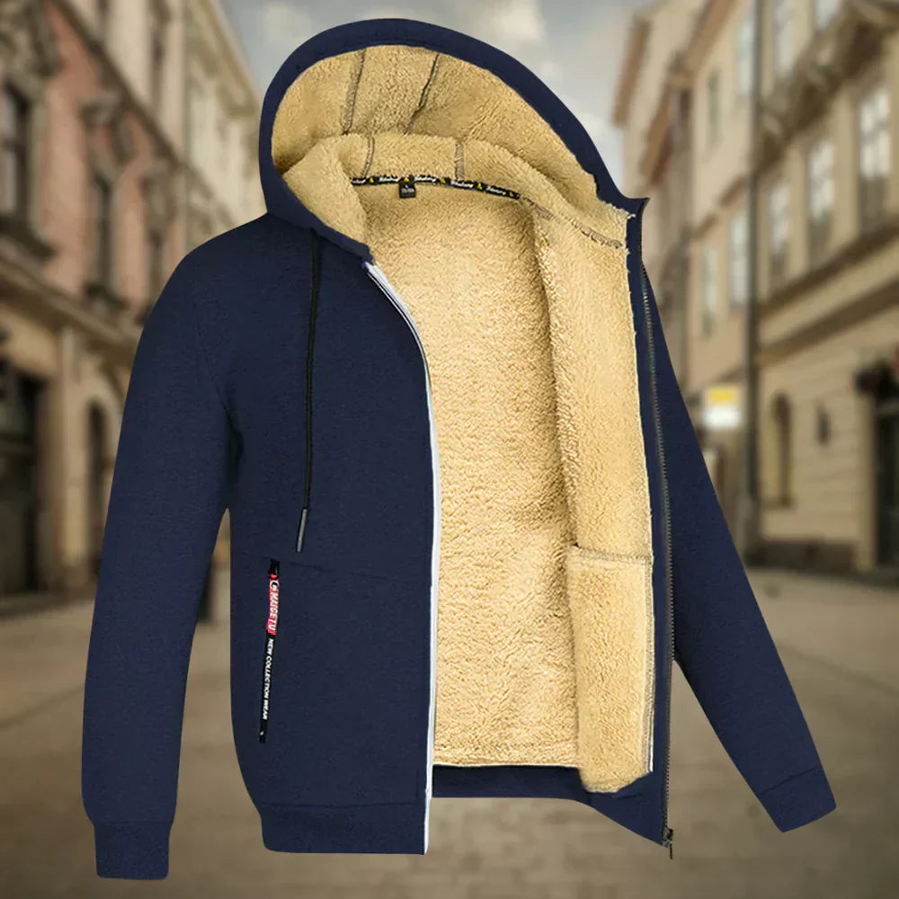 Remy™ Men's Fleece Hoodie – Ultimate Comfort and Trendy Look for Winter