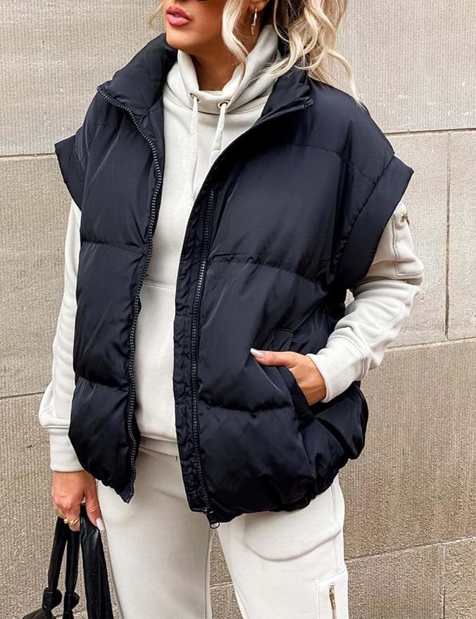 Charlotte™ – Elegant and comfortable short quilted jacket with short sleeves for a relaxed style and pleasantly warm