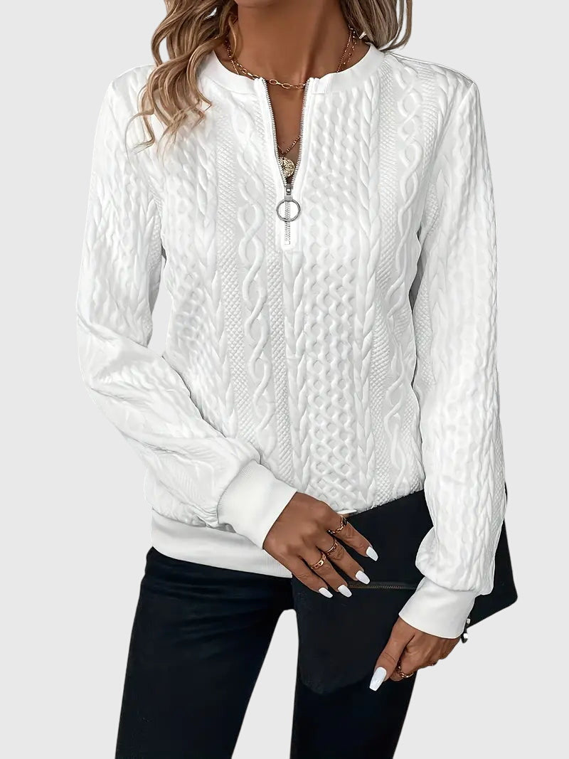 Nora™ | Elegant Textile Zipper for Stylish Comfort