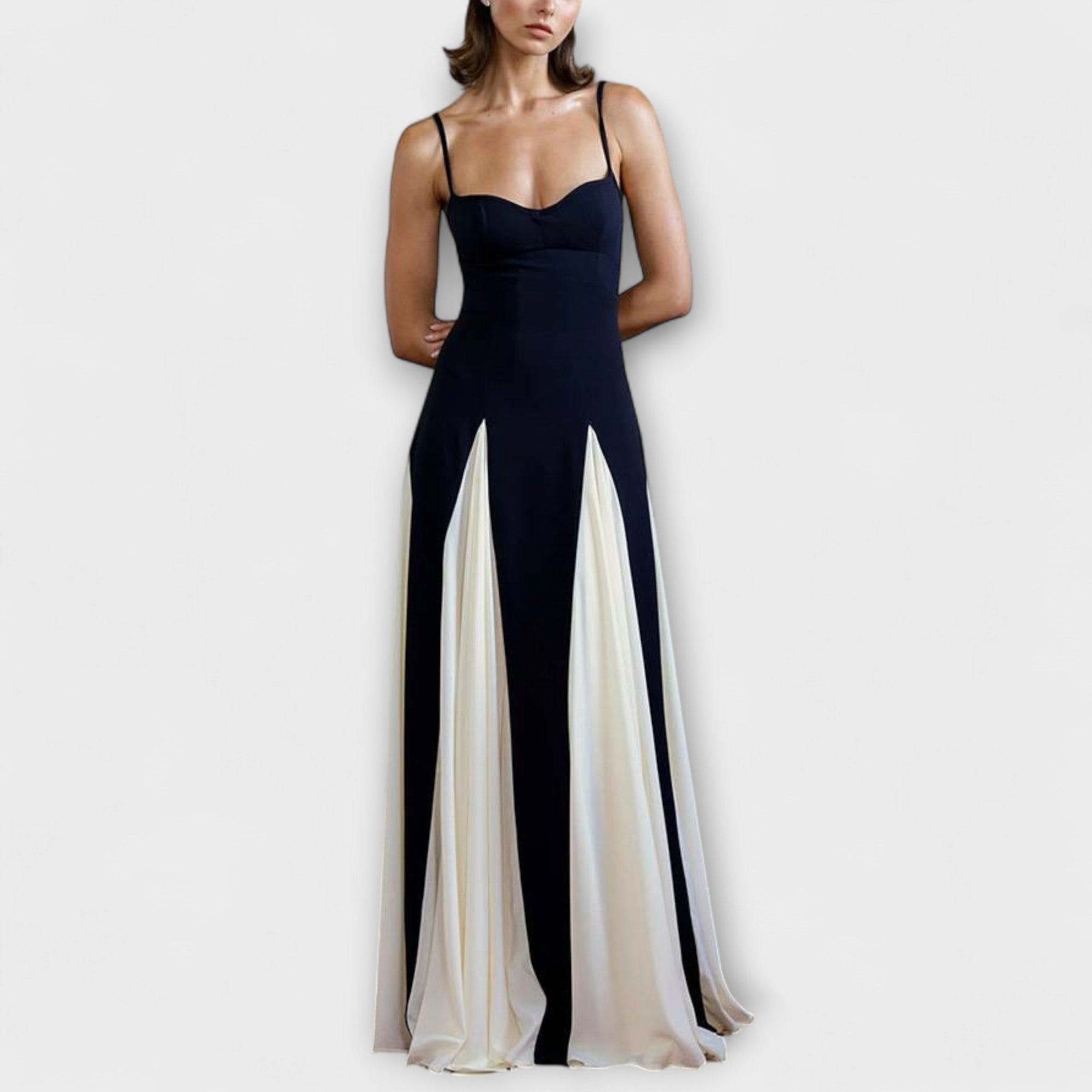 Women's Versatile Day-to-Night Dress with Adjustable Accessory Styling
