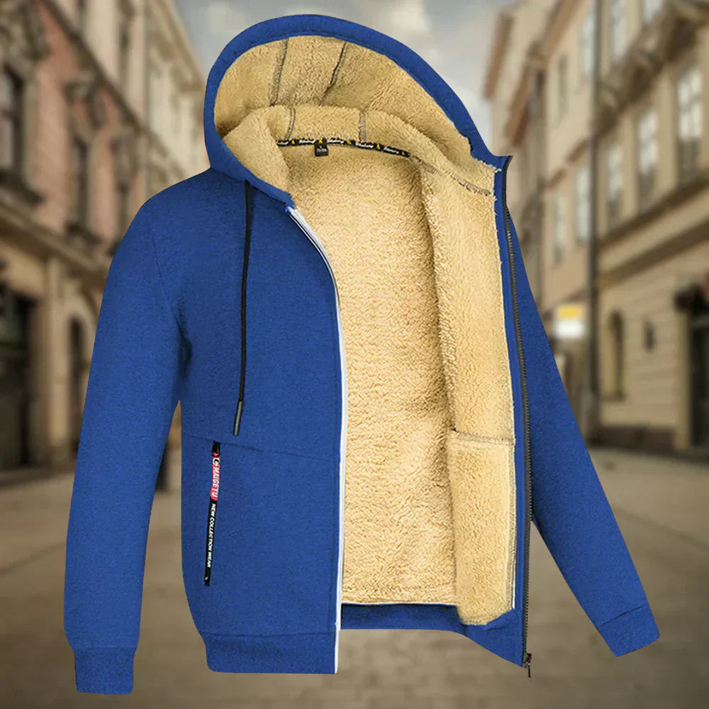 Remy™ Men's Fleece Hoodie – Ultimate Comfort and Trendy Look for Winter