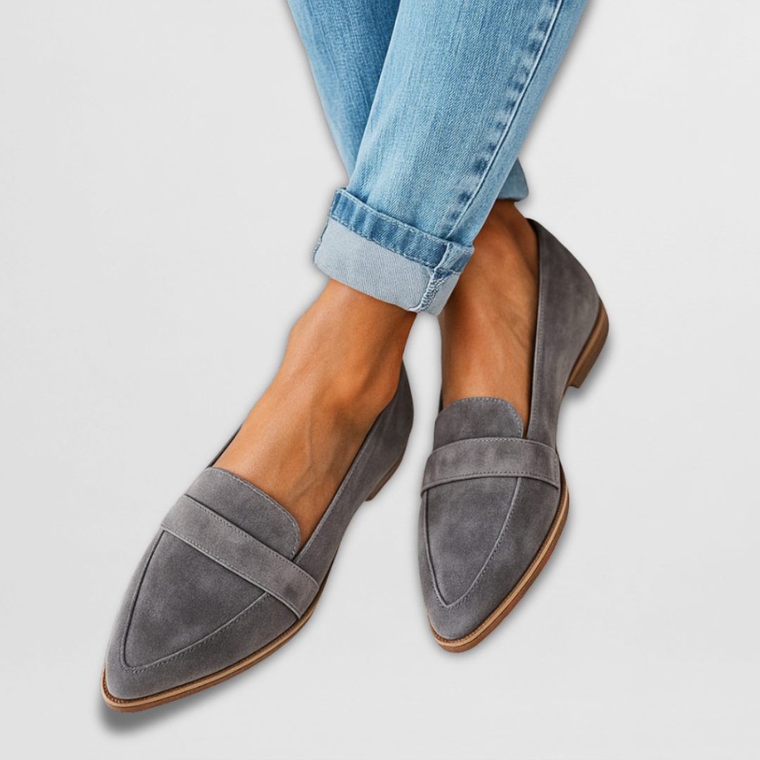 Nadia - Stylish Suede Moccasins for a Modern and Elegant Look