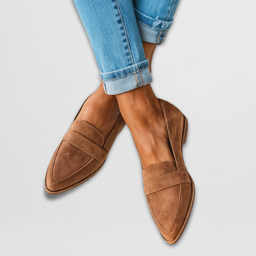 Nadia - Stylish Suede Moccasins for a Modern and Elegant Look