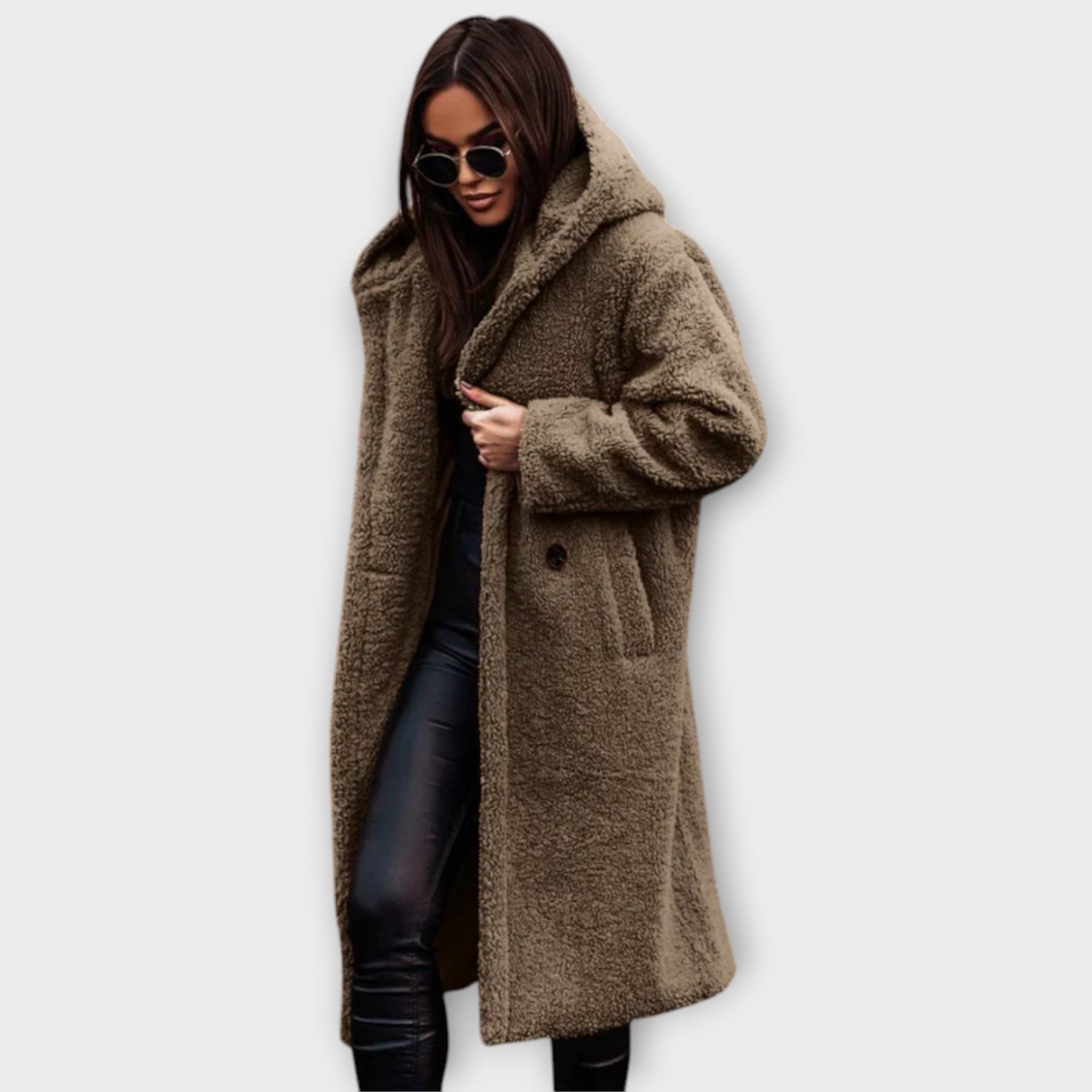 Amelia™ | Cozy Warm and Stylish Winter Jacket with Hood for Comfortable Winter Days