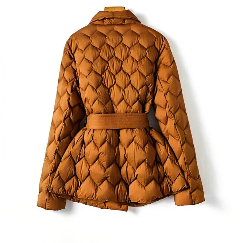 Avery™ - Chic Quilted Down Coat for a Trendy and Elegant Appearance