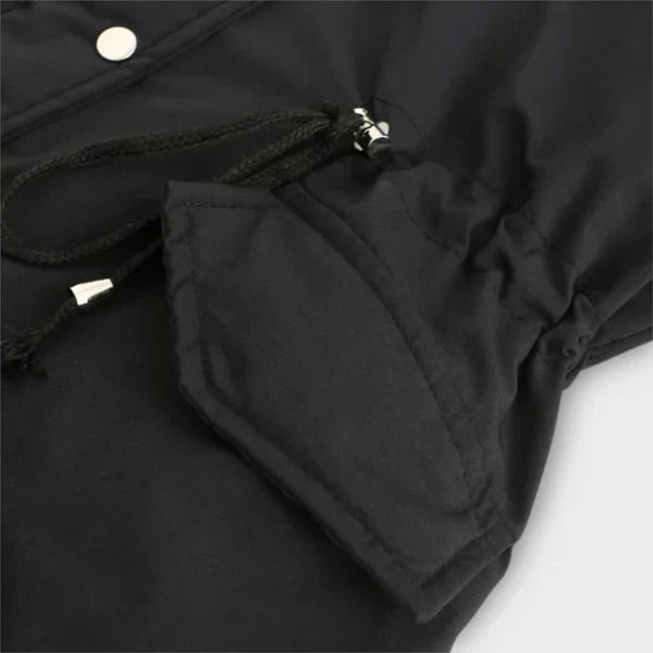 Celine™ | Chic winter jacket with fur trim for ultimate warmth and style