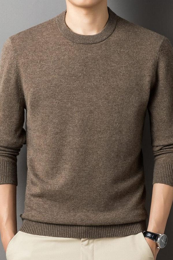 Luxurious Louis Cashmere Sweater for Unparalleled Comfort and Elegant Style