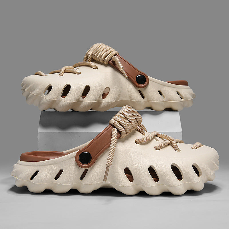 Women's Slide Sandals with Ultra-Soft Cushioned Sole and Airy Cutouts