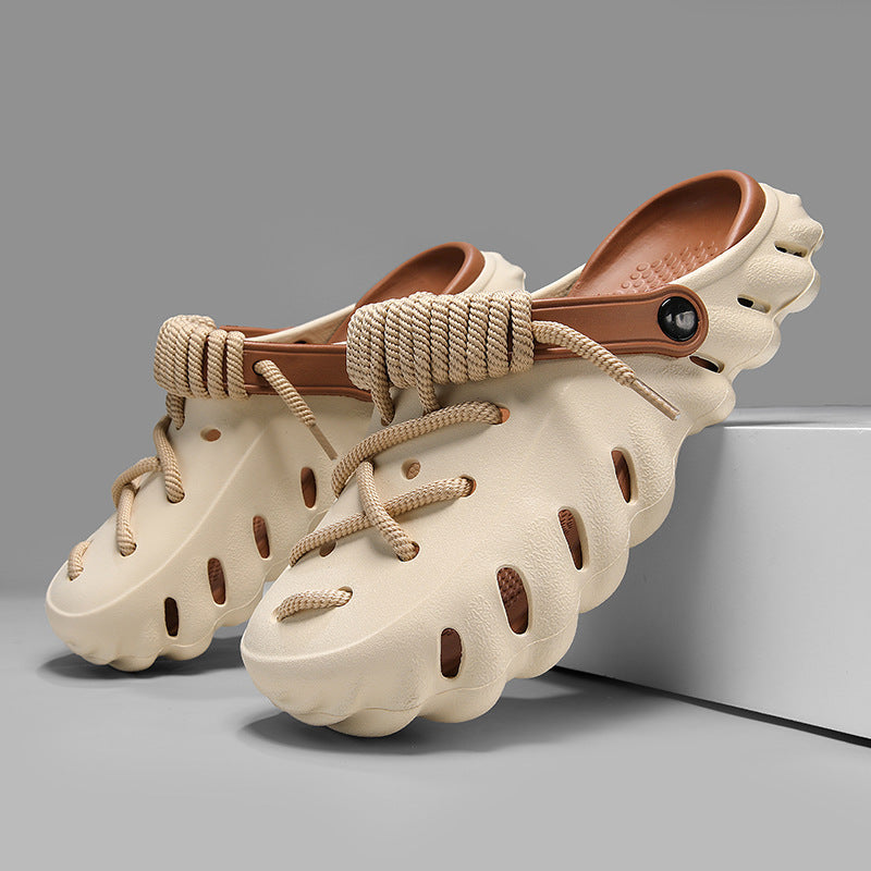 Women's Slide Sandals with Ultra-Soft Cushioned Sole and Airy Cutouts