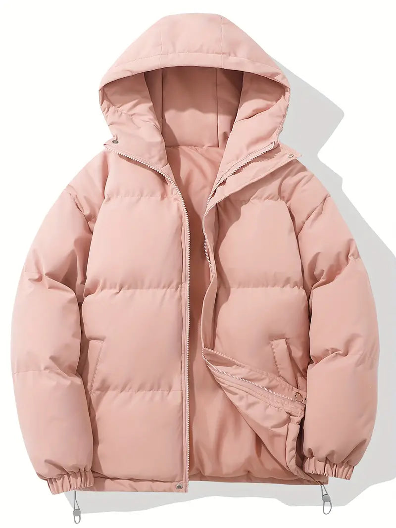 Women's Winter Hooded Padded Quilted Jacket