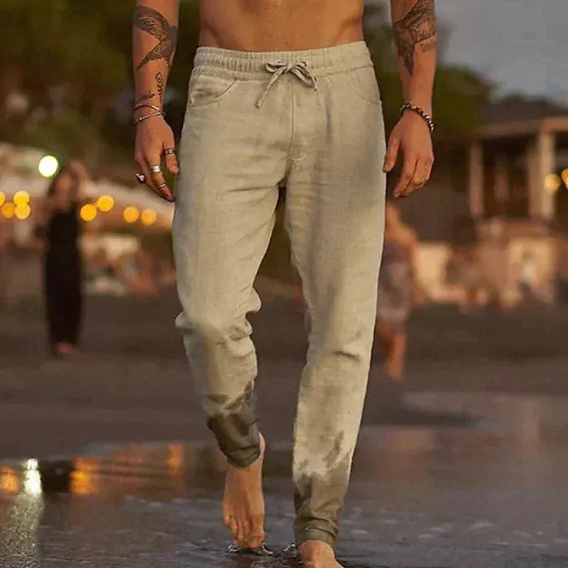 CoastLine™ | Men’s Relaxed Linen Beach Pants