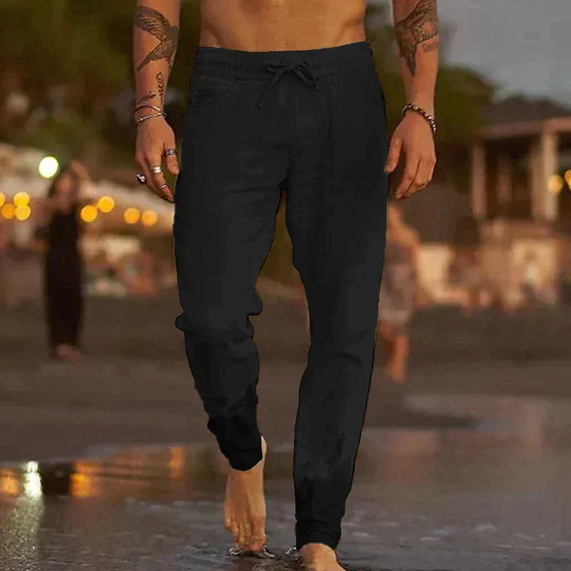CoastLine™ | Men’s Relaxed Linen Beach Pants