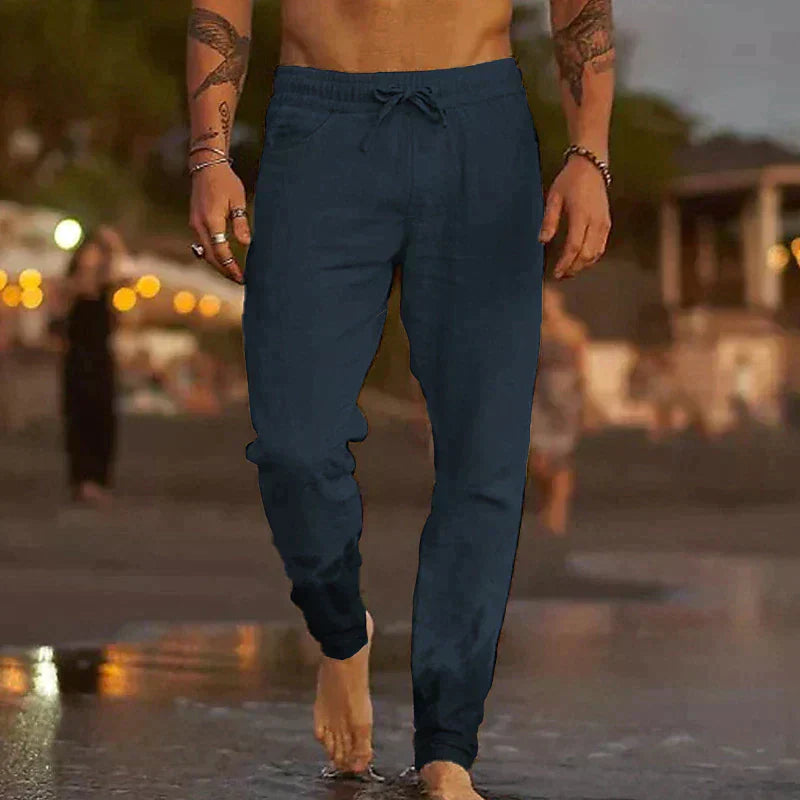 CoastLine™ | Men’s Relaxed Linen Beach Pants