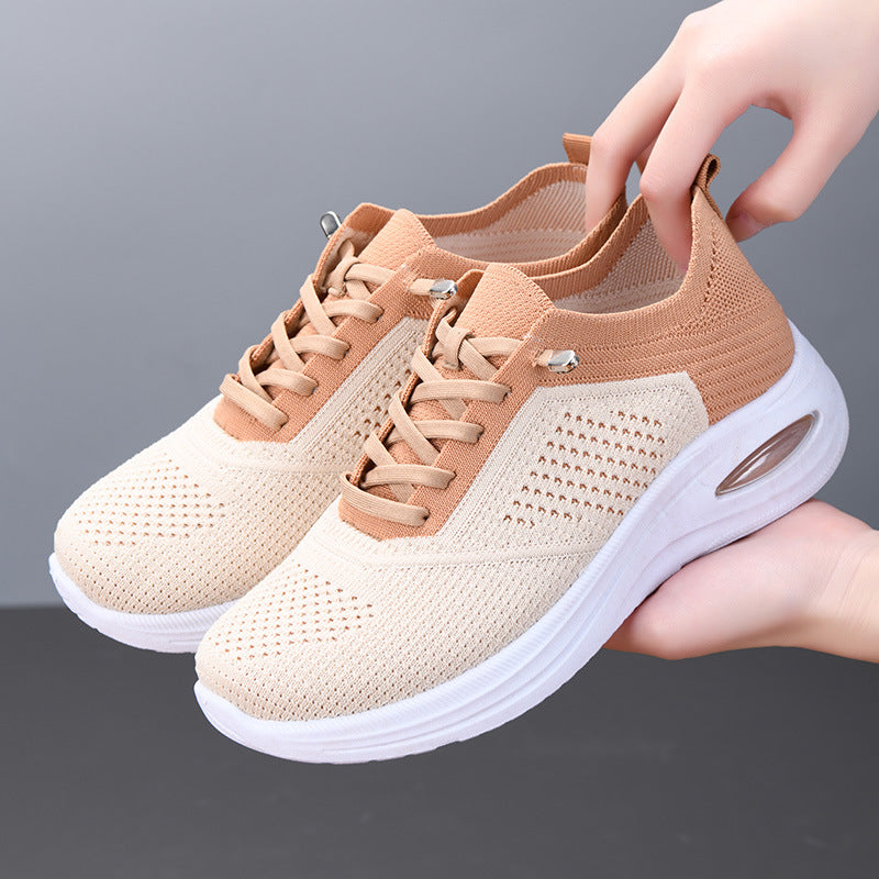 Women Mesh Sneakers with Adaptive Cushioning and Breathable Upper