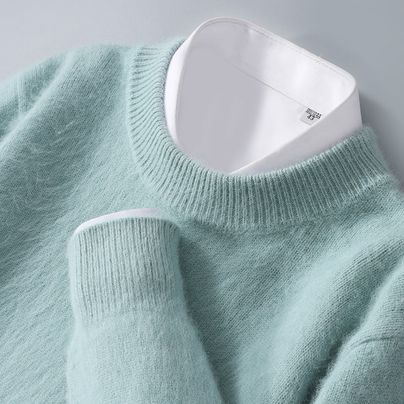 Men Cashmere Crewneck Sweater