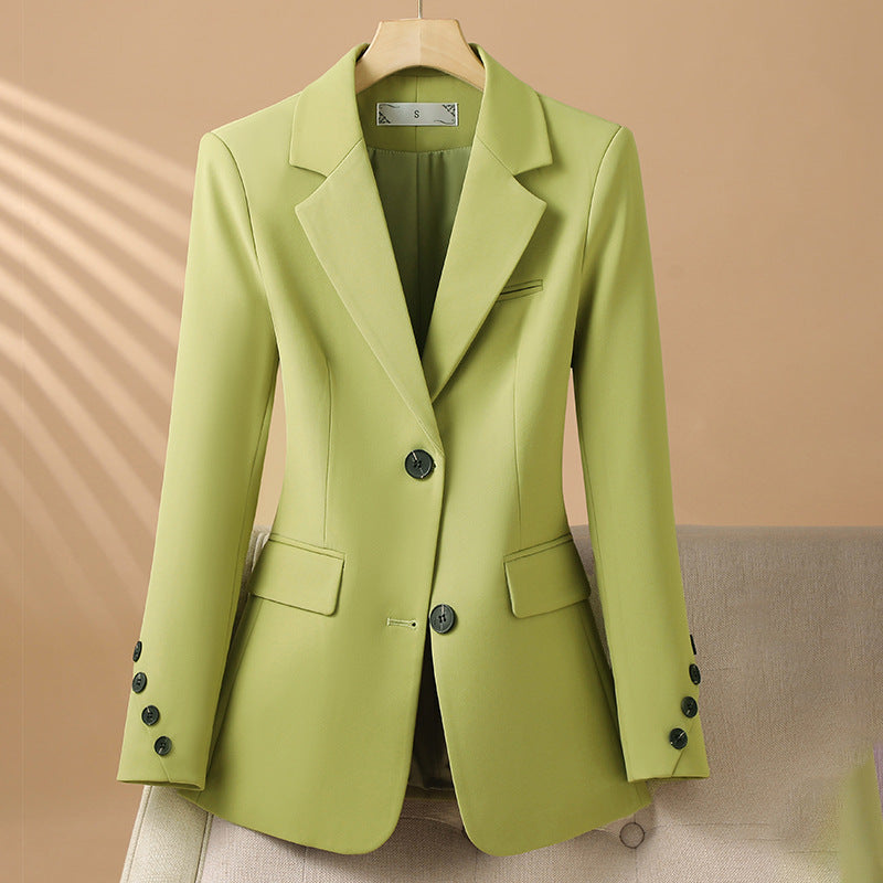 Women's Tailored Notch-Lapel Lightweight Blazer