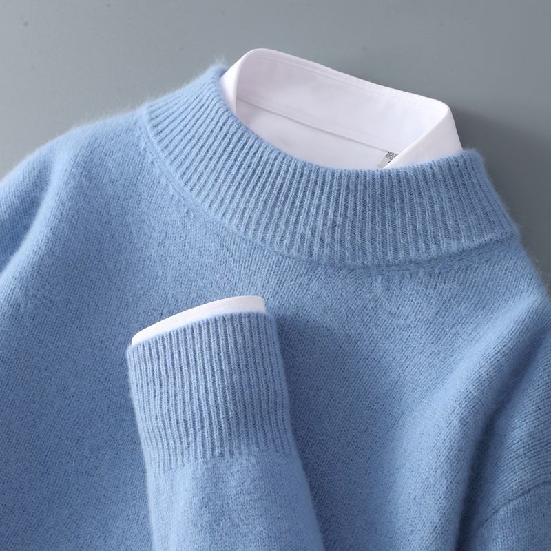 Men Cashmere Blend Sweater